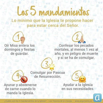 פאזל של Mandamientos de la Iglesia 2