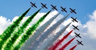 frecce tricolori jigsaw puzzle