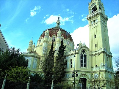 Templo en Madrid, EspaÃ±a.