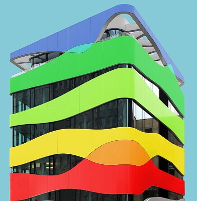 פאזל של Otro edificio colorido