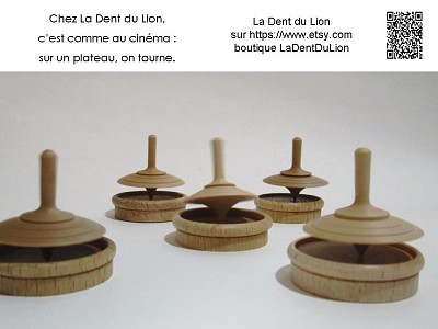 Toupies sur plateau, La Dent du Lion