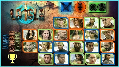 פאזל של La isla 2017 todos los personajes