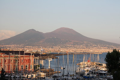 Italy, Naples, Vesuvio