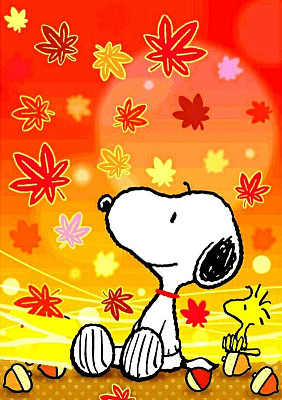 Snoopy en otoÃ±o