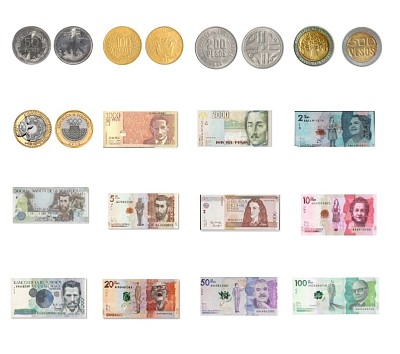 Monedas y Billetes