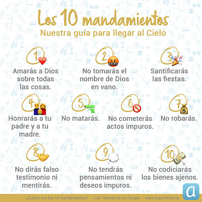 פאזל של Los 10 mandamientos