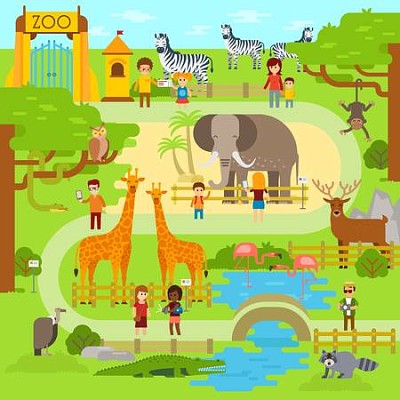 zoo jigsaw puzzle