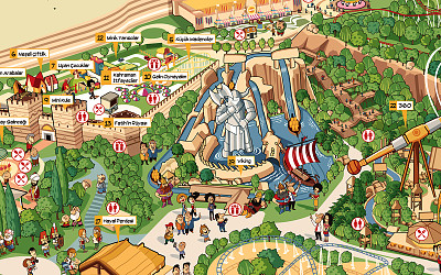 Parque de diversiones jigsaw puzzle