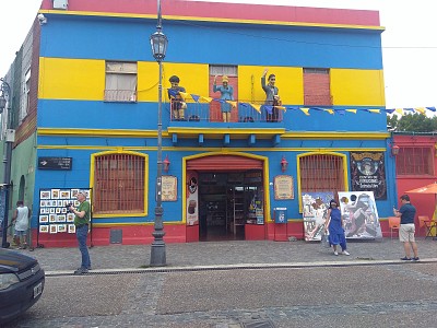 Num lugar chamado El Caminito - Buenos Aires