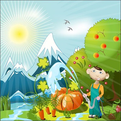 La planta jigsaw puzzle