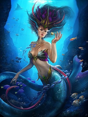 פאזל של Pretty mermaid