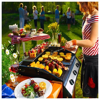 BBQ familial jigsaw puzzle