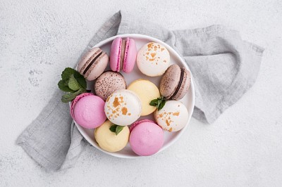 פאזל של macarons