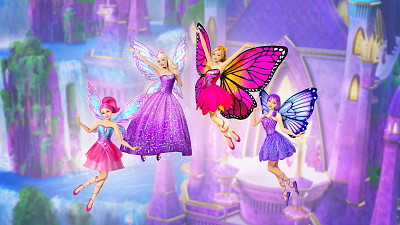 Barbie- butterfly jigsaw puzzle