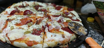 Pizza jigsaw puzzle