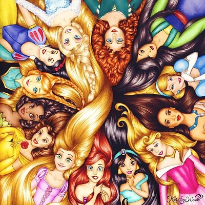 פאזל של Disney princesses