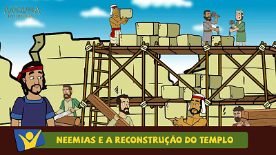 פאזל של Neemias ajuda a reconstruir o templo