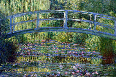 AS CRIANÃ‡AS, EU E O JARDIM, DE MONET.