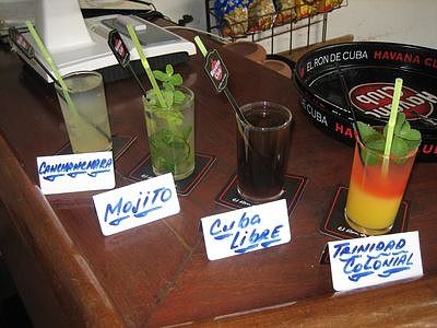 Cuba - Cocktails variÃ©s