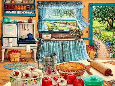 Kitchen jigsaw puzzle