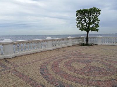 Peterhof golfe de Finlande