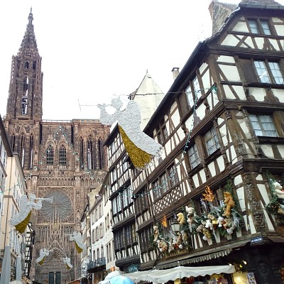 פאזל של Strasbourg marchÃ© de NoÃ«l