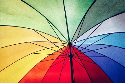 פאזל של ombrello colori unsplash