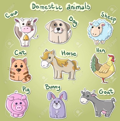 Animales domÃ©sticos jigsaw puzzle