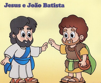 JESUS E JOÃƒO BATISTA jigsaw puzzle