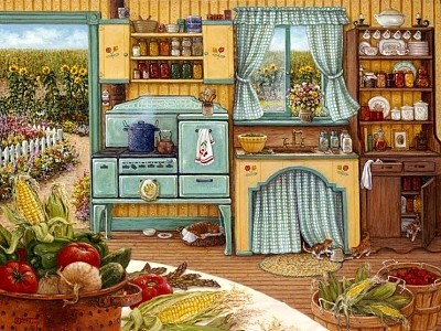 Farm kitchen jigsaw puzzle