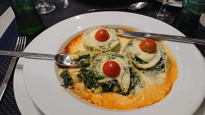 Lasagnes Ã©pinards gorgonzola