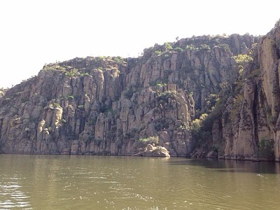 Presa, Tunel de Potrerillos