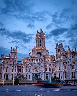 פאזל של palacio de cibeles madrid