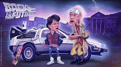 פאזל של Back to the future