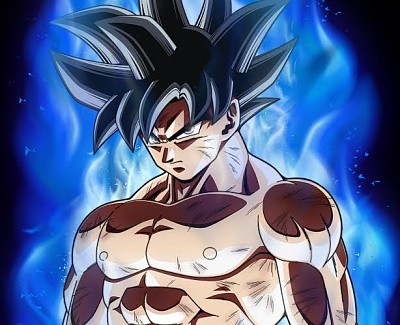 Goku instinto superior jigsaw puzzle