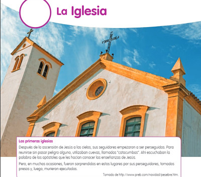 Iniciamos con el trabajo sobre la iglesia. jigsaw puzzle