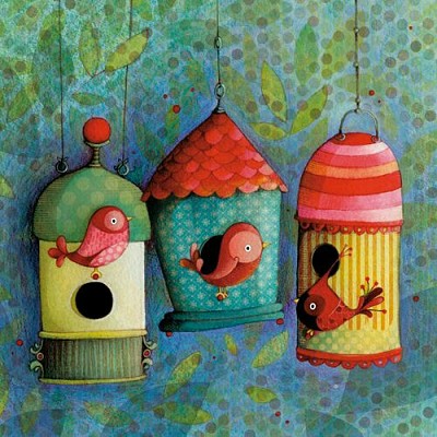 Casas de Pajaritos jigsaw puzzle