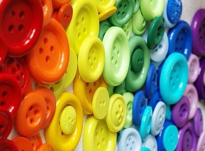 Rainbow buttons jigsaw puzzle
