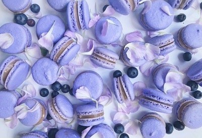 Lilac macaroons jigsaw puzzle