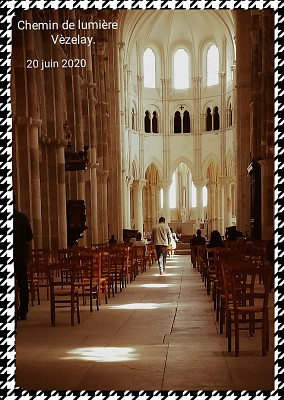 Basilique de VÃ¨zelay Solstice d 'Ã©tÃ©