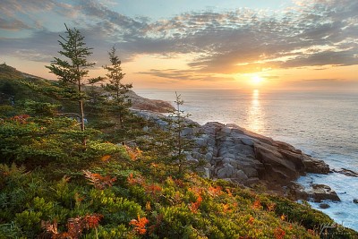 Sunrise on the Coast, Porters Lake, Nova Scotia, C jigsaw puzzle