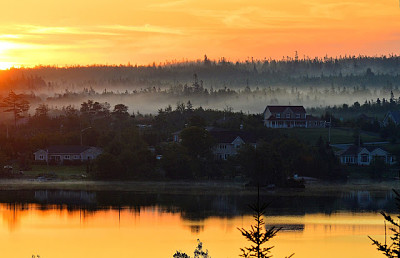 Foggy, Porters Lake, Nova Scotia, Canada