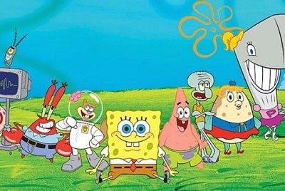 פאזל של Bob Sponge and friends