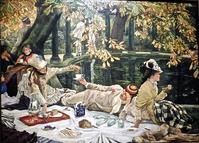 James Tissot en vacances