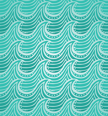 פאזל של Water seamless pattern.