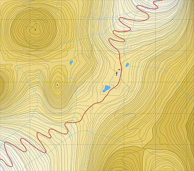 Mountain pass.