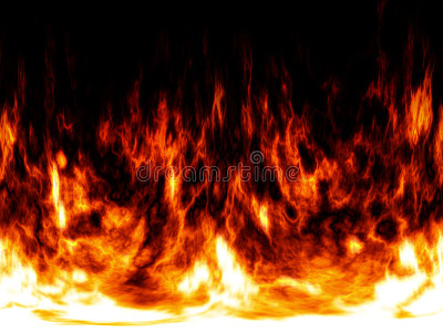 Fire and flames abstract background.