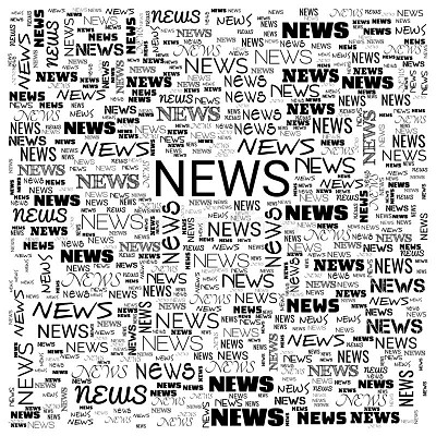 Black   White Abstract News Square Background. jigsaw puzzle