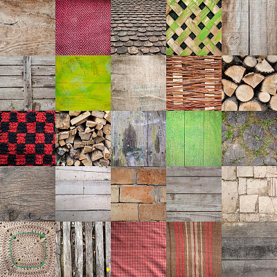 Village Textures. jigsaw puzzle