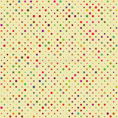 פאזל של Seamless Polka dot pattern